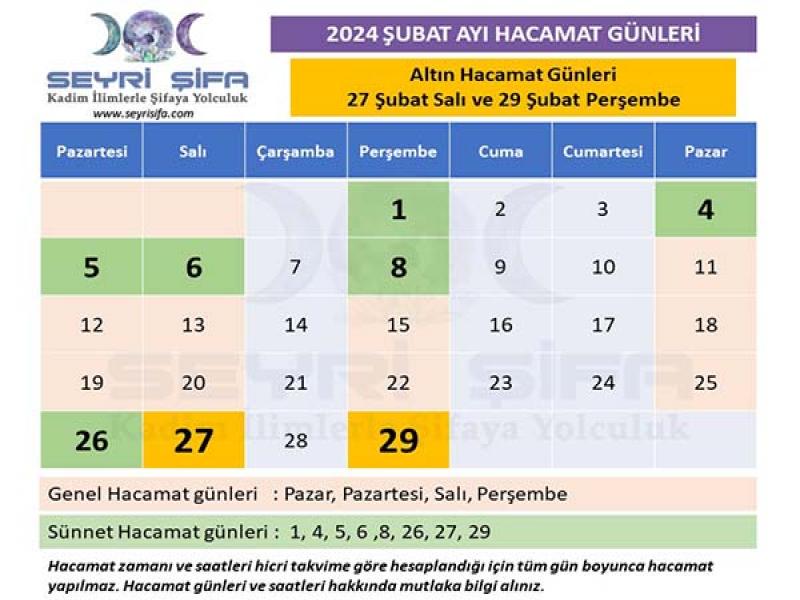 2024 Şubat Hacamat Günleri 