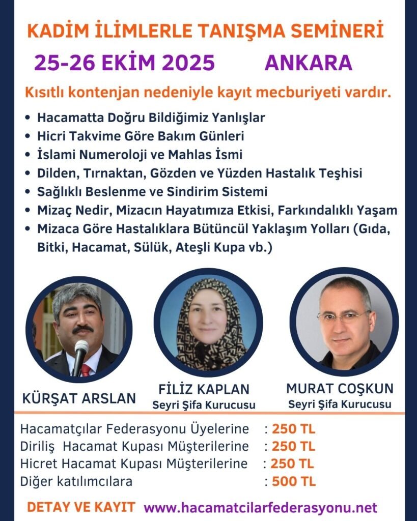 Ankara Seminer 25-26 Ekim - Dil Tırnak Gözden Hastalık Tespiti